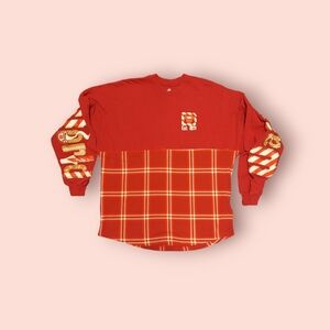 Walt Disney World Spirit Jersey Christmas Holiday Snacks Size Medium
